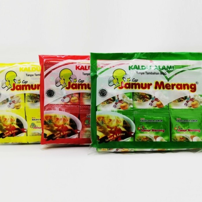 

Fe08774g Jamur Merang Kaldu Alami 3 Varian - Sapi F3E1F111