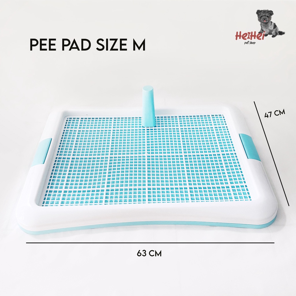 Pet Tray Toilet Training / Poo Pee Pad Dog / Tempat Pipis Anjing / Doggy Indoor Toilet Tray