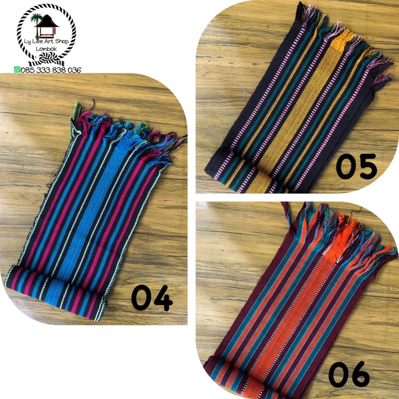 Syal tenun lombok besar Anteng Lombok 133 cm-3