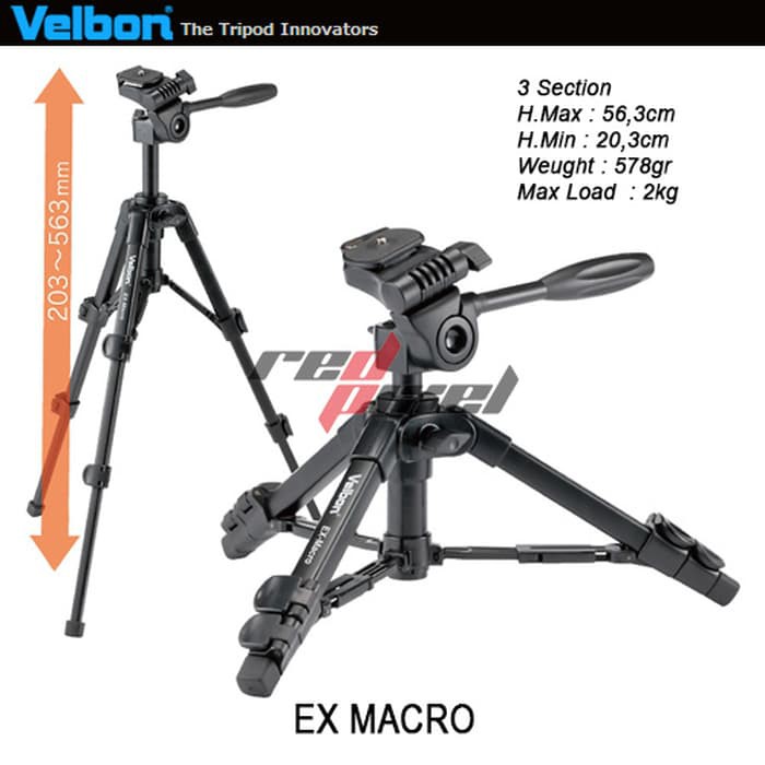 TRIPOD VELBON EX MACRO