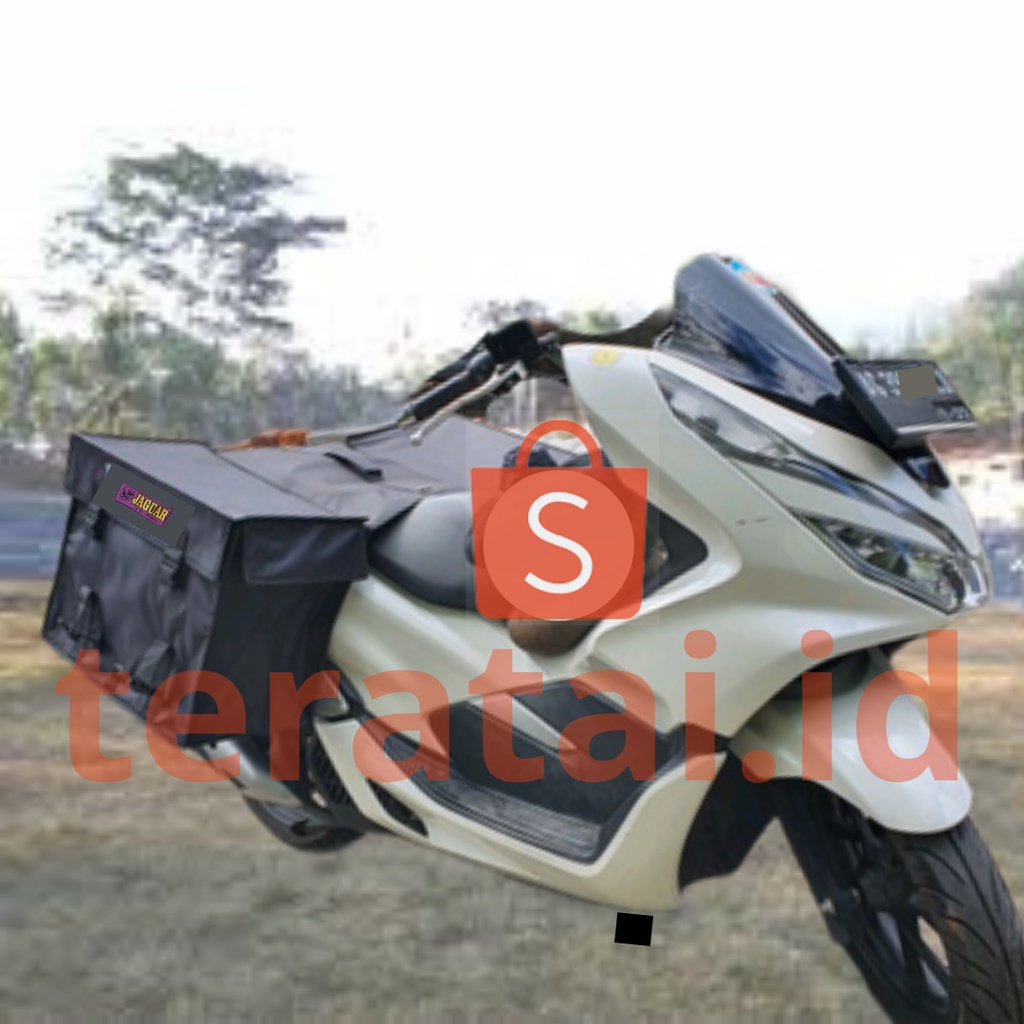 Tas motor NMAX jumbo Tas kurir motor PCX Tas obrok AEROX anti air Srandul Rengkek Bronjong Pengampas