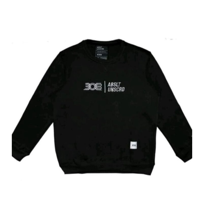 CREWNECK ABSLT 308 BLACK UNISEX