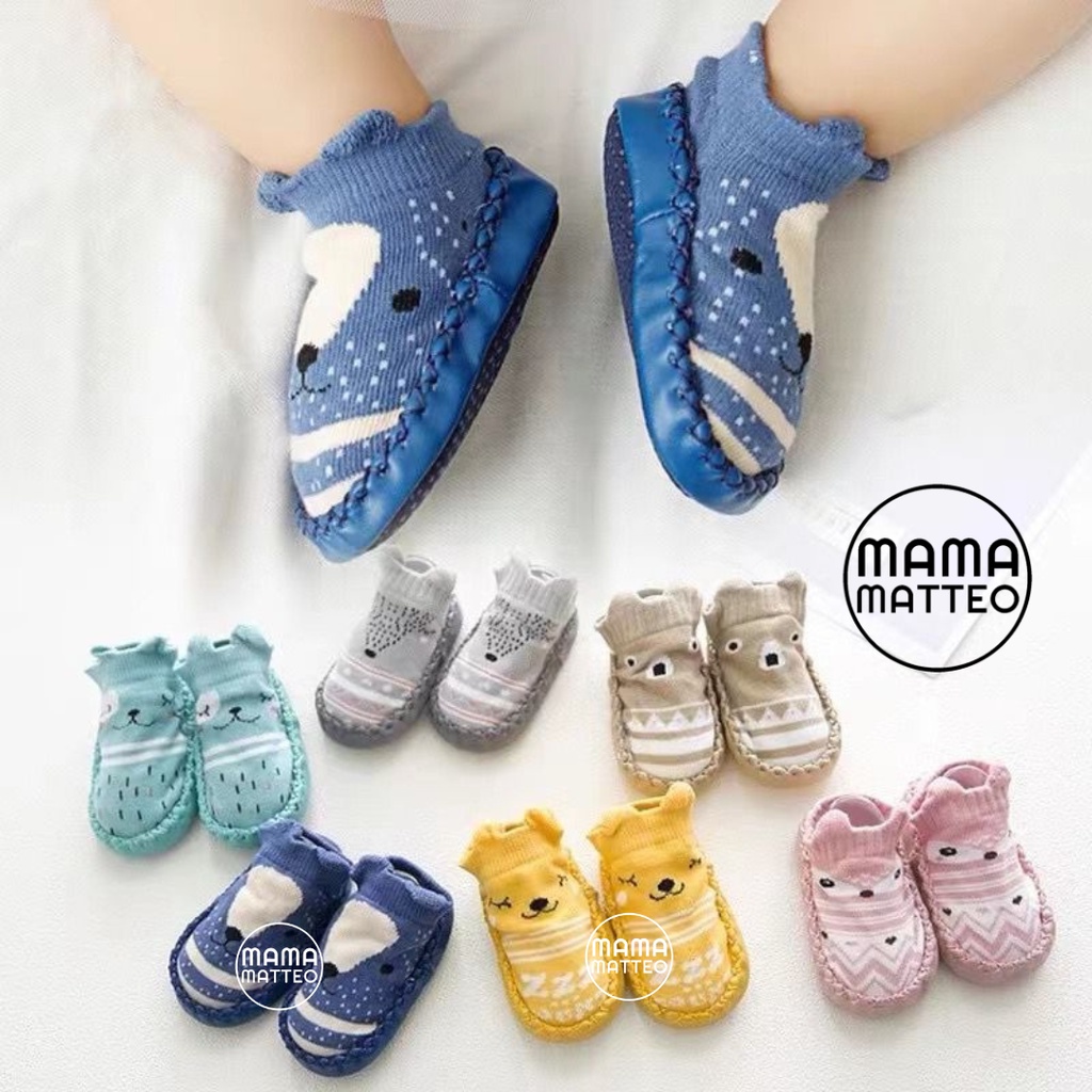 Prewalker Kaos Kaki Sepatu Bayi / Baby Socks Shoes Pre walker / Anti Slip 13cm