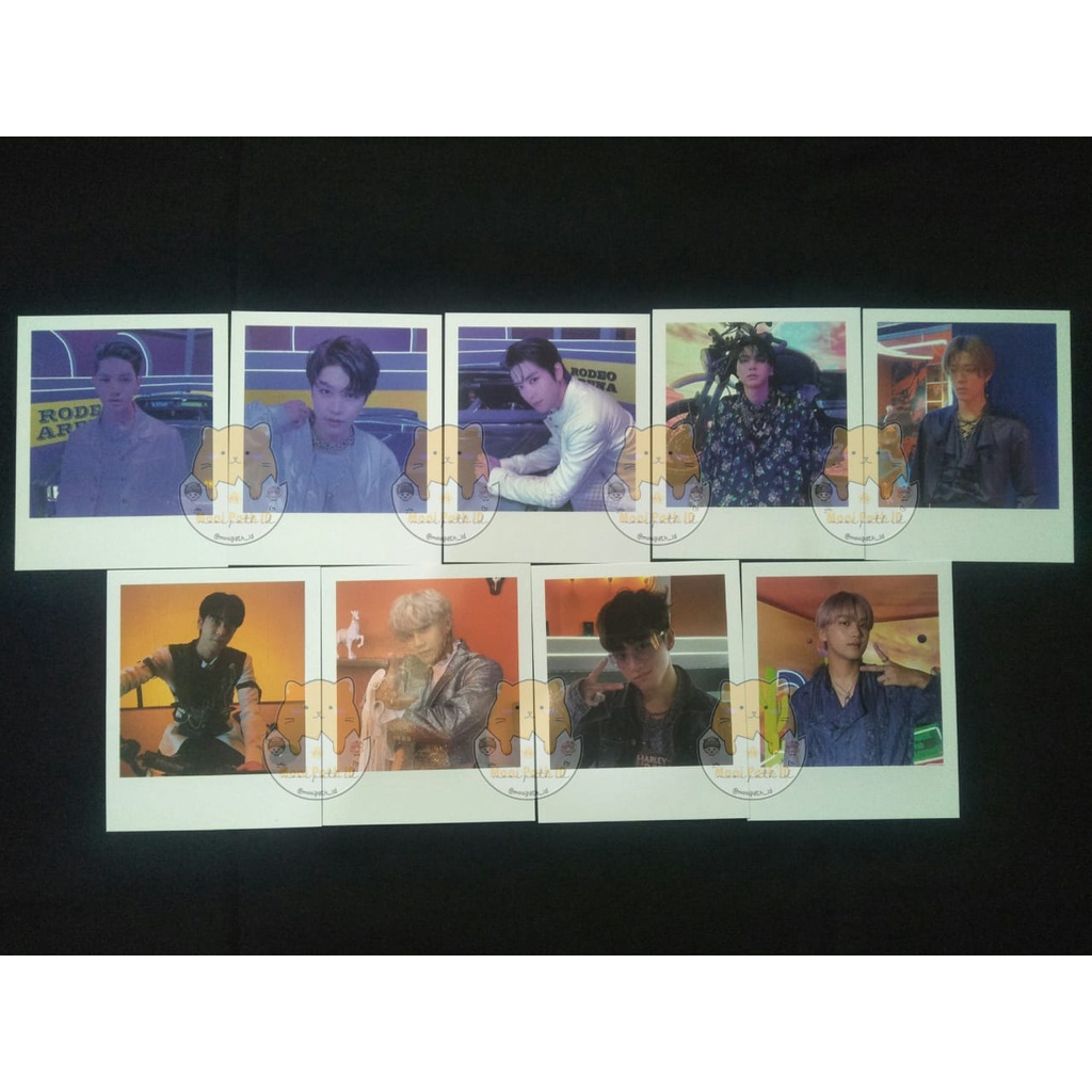 SET / SHARING PAIR POLA POLAROID EVENT NCT 127 STICKER ALBUM READY STOCK OFFICIAL
