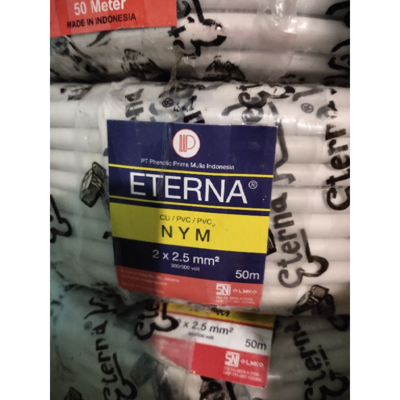 kabel NYM eterna 2x2,5 50meter