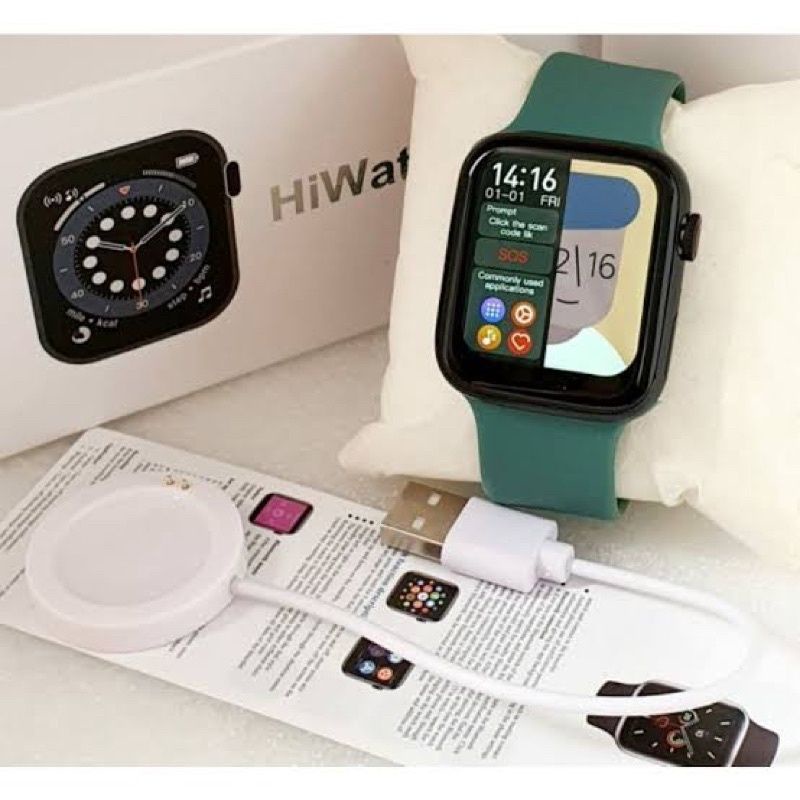 New smartwatch T500 hiwatch / Jam tangan pintar MODEL T500 / T500 HIWATCH LAYAR CERAH