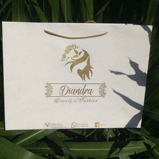 

Paperbag Toko Murah Paperbag Butik Size Besar P40 L12 T30 Bahan Ivory