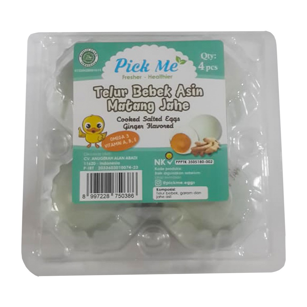 

PICK ME - Telur Asin Matang JAHE