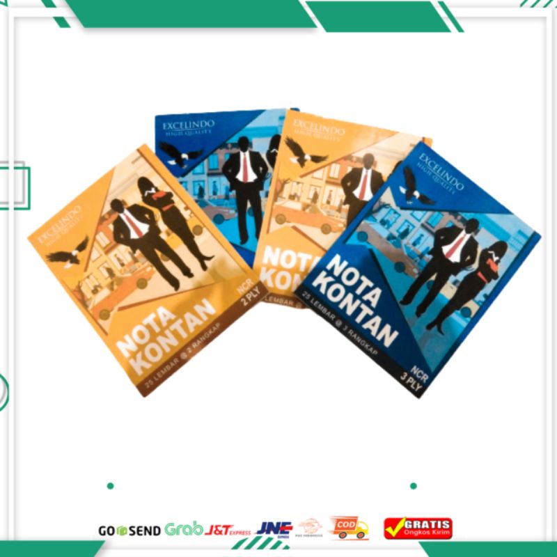 

Nota Kontan isi 25 lembar NCR Excelindo High Quality