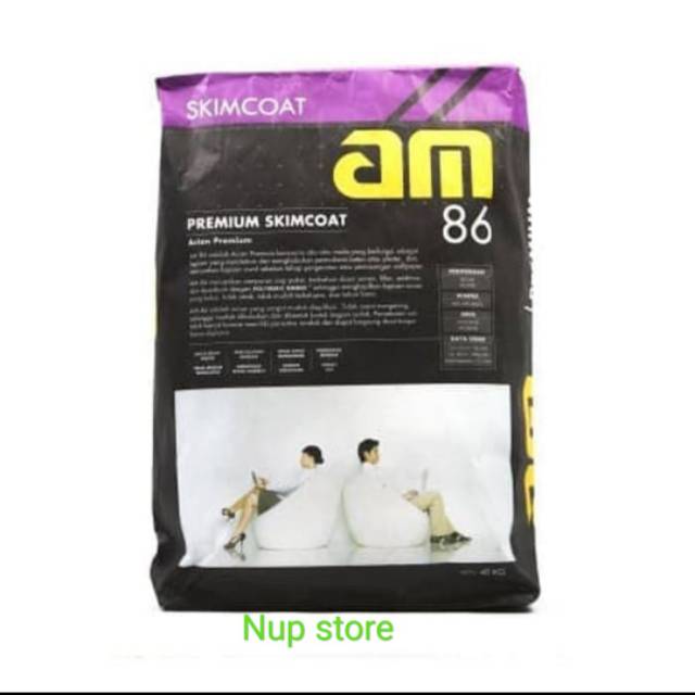 Am 86 Skimcoat acian abu 20kg