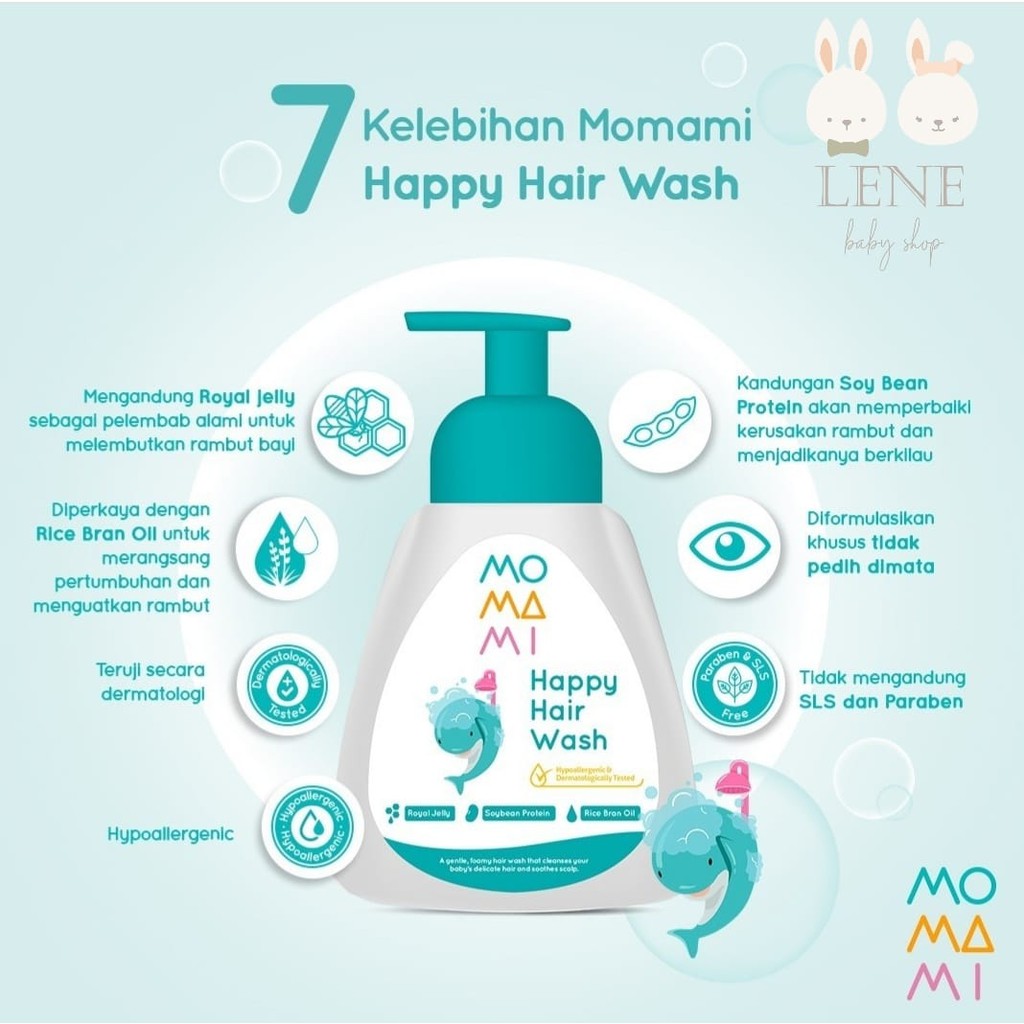 Momami Happy Hair Wash 250ml