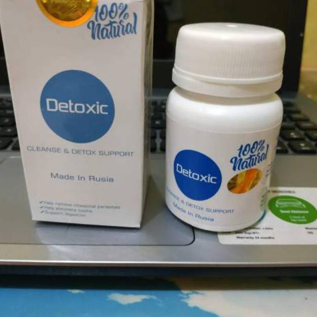 Asli Detoxic Obat Anti Parasit 100% Asli