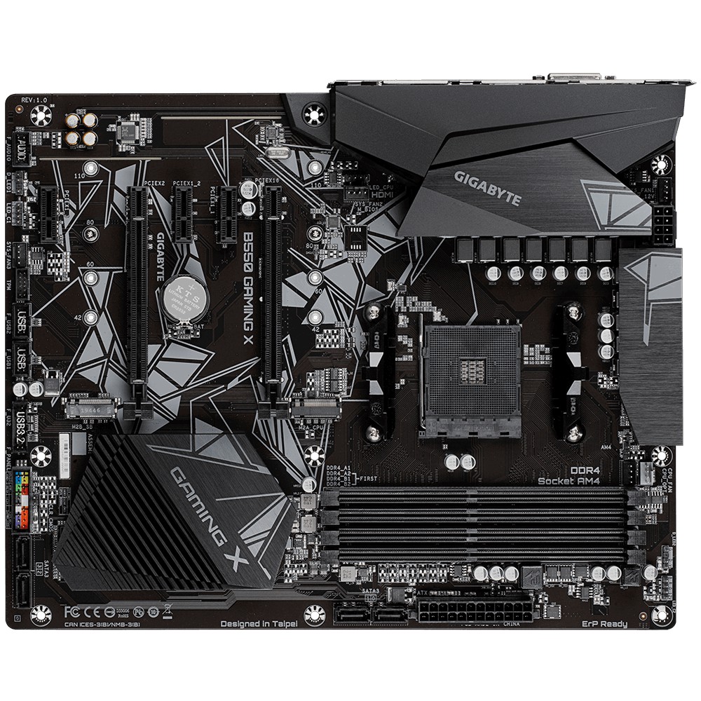 Gigabyte B550 Gaming X (AMD AM4 ATX DDR4 M.2 NVMe) Motherboard