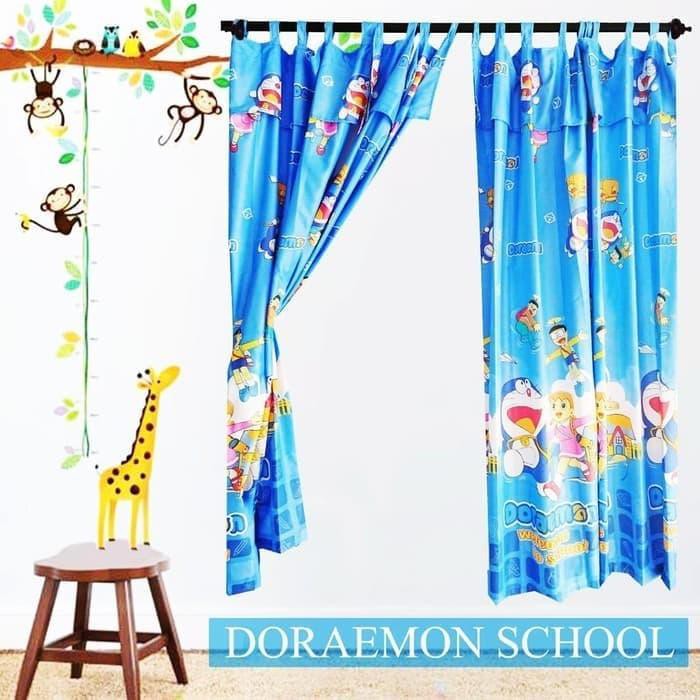 Gorden Karakter Uk Besar / Hordeng Korden Pintu Jendela Motif Interior - HELLO KITTY