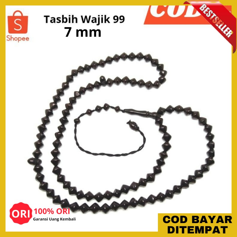 COD Tasbeh Kaukah Wajik 99 Butir Tasbih Kayu Kaoka Kaokah Koka Kauka Asli By Kokka Official