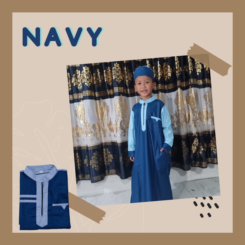 Jubah anak laki laki 1-3 Tahun