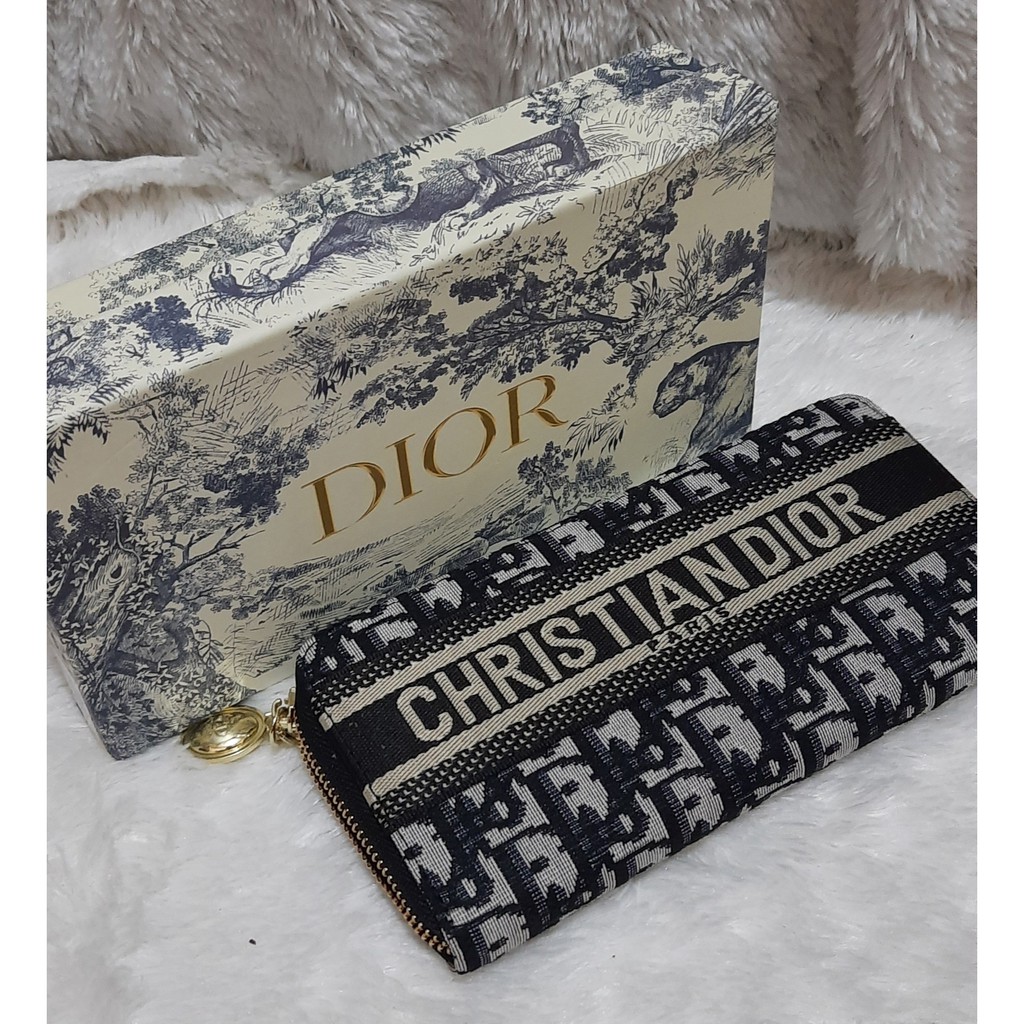 ANEKA DOMPET DIOR SET BOX CANVAS