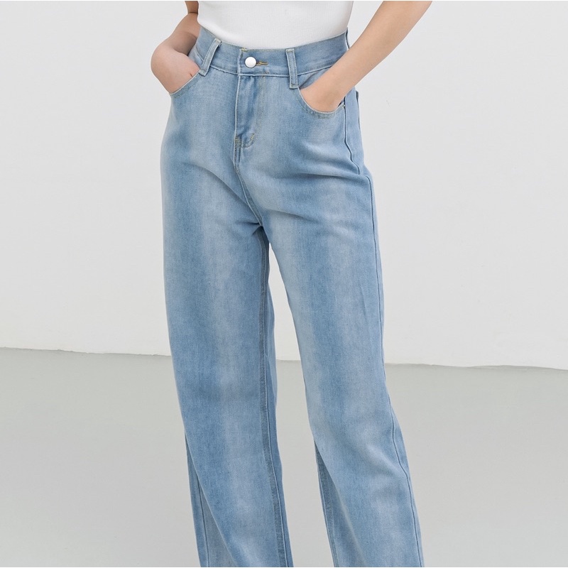 VIERLIN - Jeans 5599 - CELANA BAGGY JEANS CEWEK