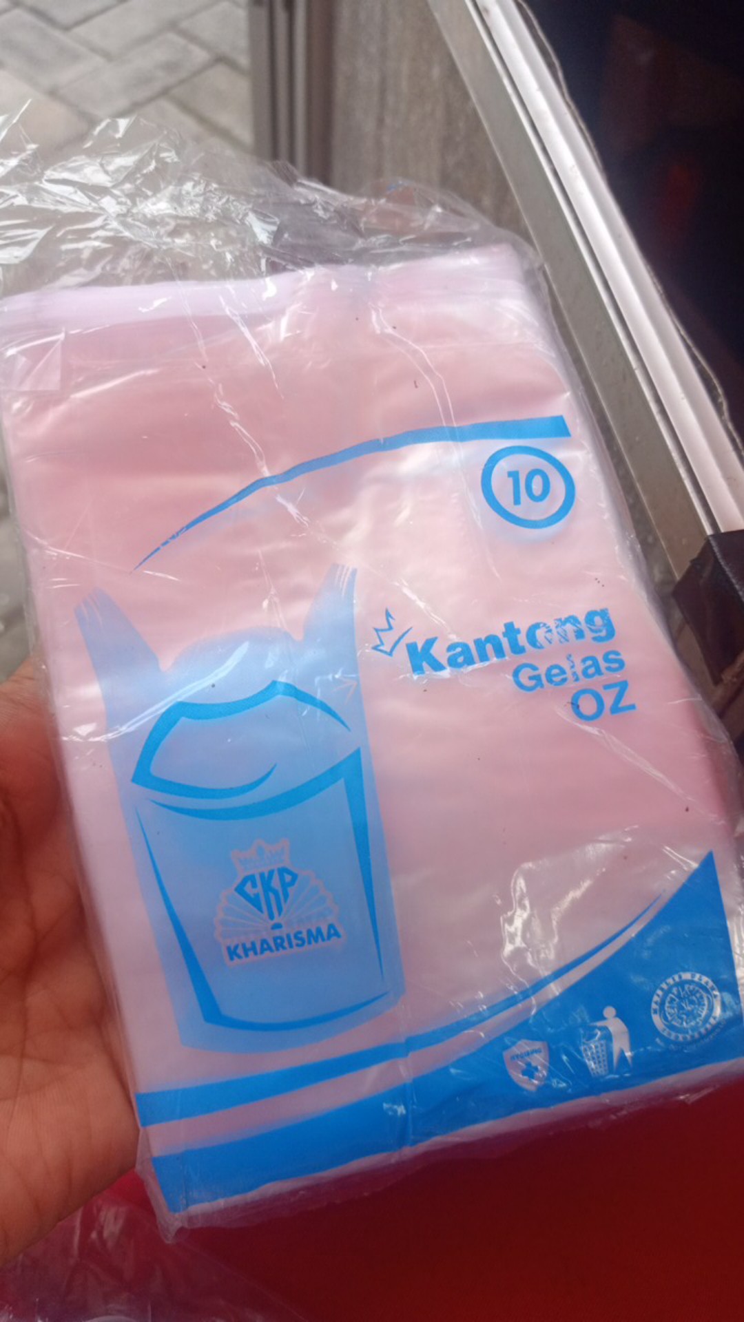 Kantong Kresek 1gelas/2gelas