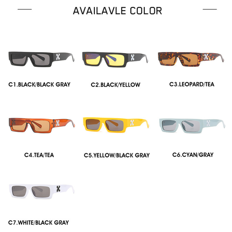 (YUZHU) COD Kacamata Hitam Untuk Wanita INS Fashion Small Frame Square