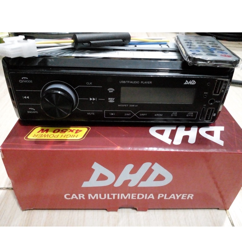 Tape Mobil Tape Single Din DHD 3004 Bluetooth MP3 USB Aux Radio tip mobil dhd 3004