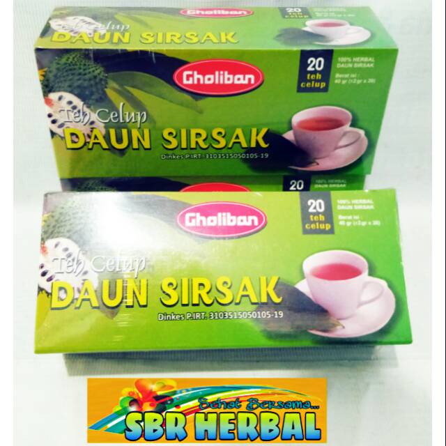 

Teh Celup Daun Sirsak Gholiban