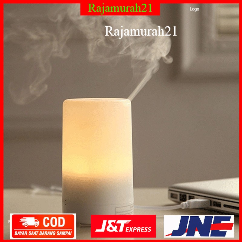 PROMO Taffware Air Humidifier Ultrasonic Aromatherapy Oil Diffuser RGB Lamp - White