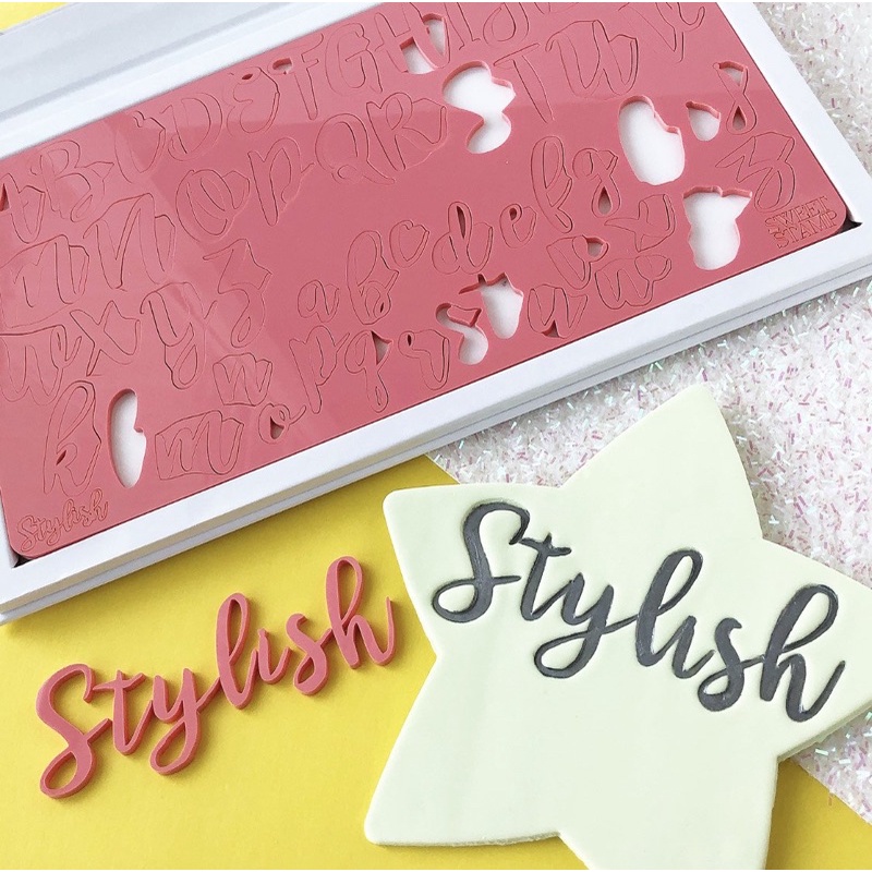 

Sweet Stamp Lettering STYLISH - Large