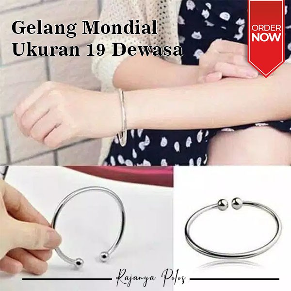 GELANG BAYI ANAK DEWASA PENURUN PANAS 100% BAHAN MONEL