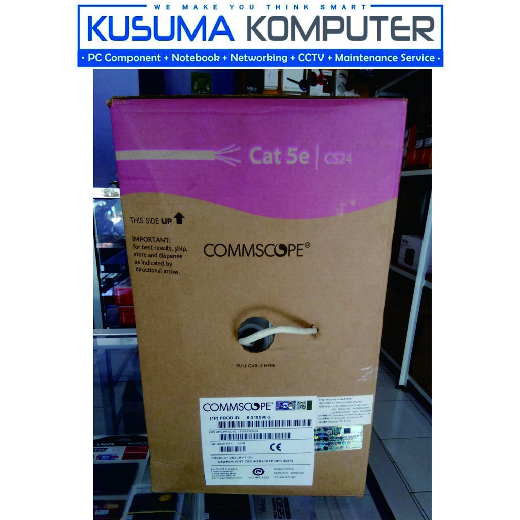 Kabel UTP AMP Commscope Cat5 ORIGINAL 305M