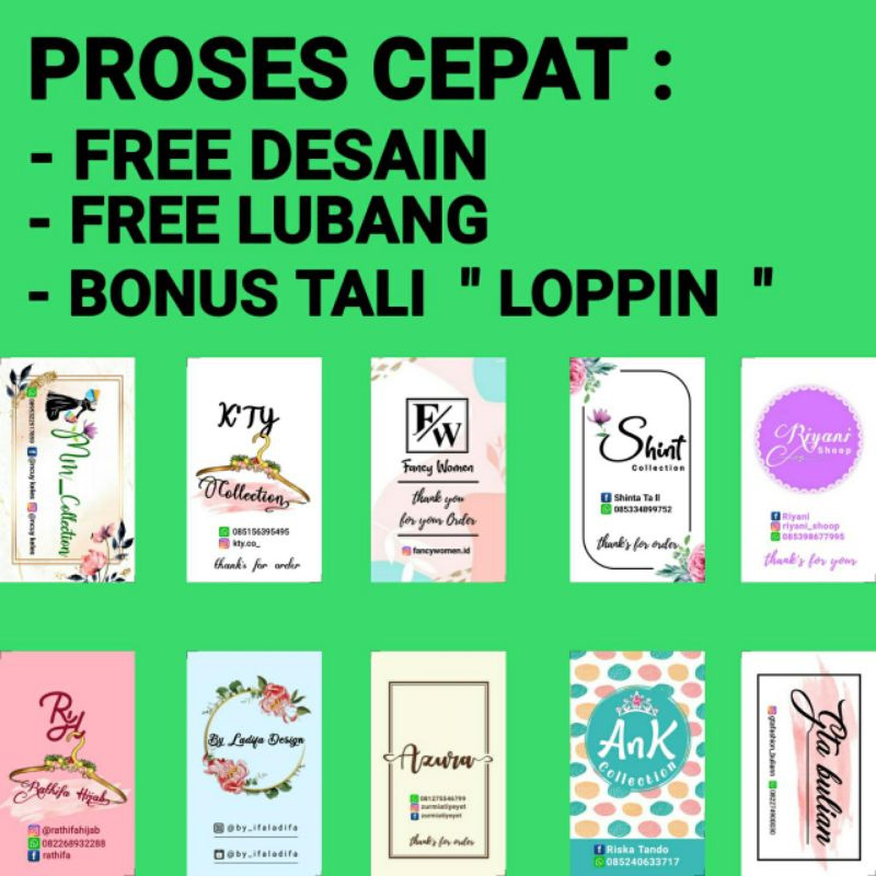

HANGTAG BAJU/HANGTAG / LABEL BAJU/HANGTAG CUSTOMS/ LABEL