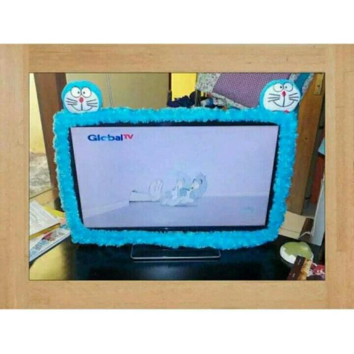 BANDO TV 19-32 INCH SARUNG / Cover TV untuk LCD Monitor LED bahan rasfur