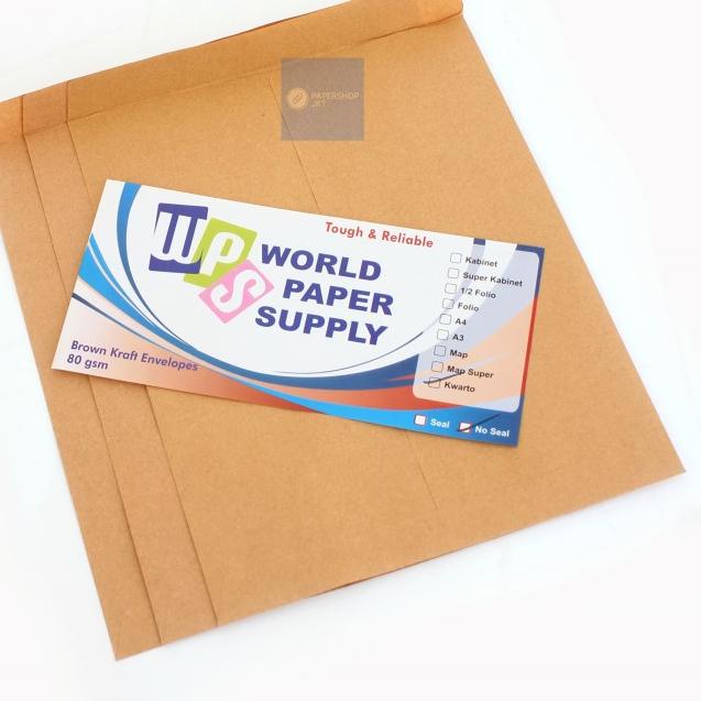 

♤ HOT PROMO!!! Amplop Coklat Ukuran Kwarto WPS ( 21 x 27 cm ) ❄
