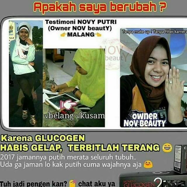 Glucogen dan Biocell, Mencerahkan dan meremajakan kulit secara alami