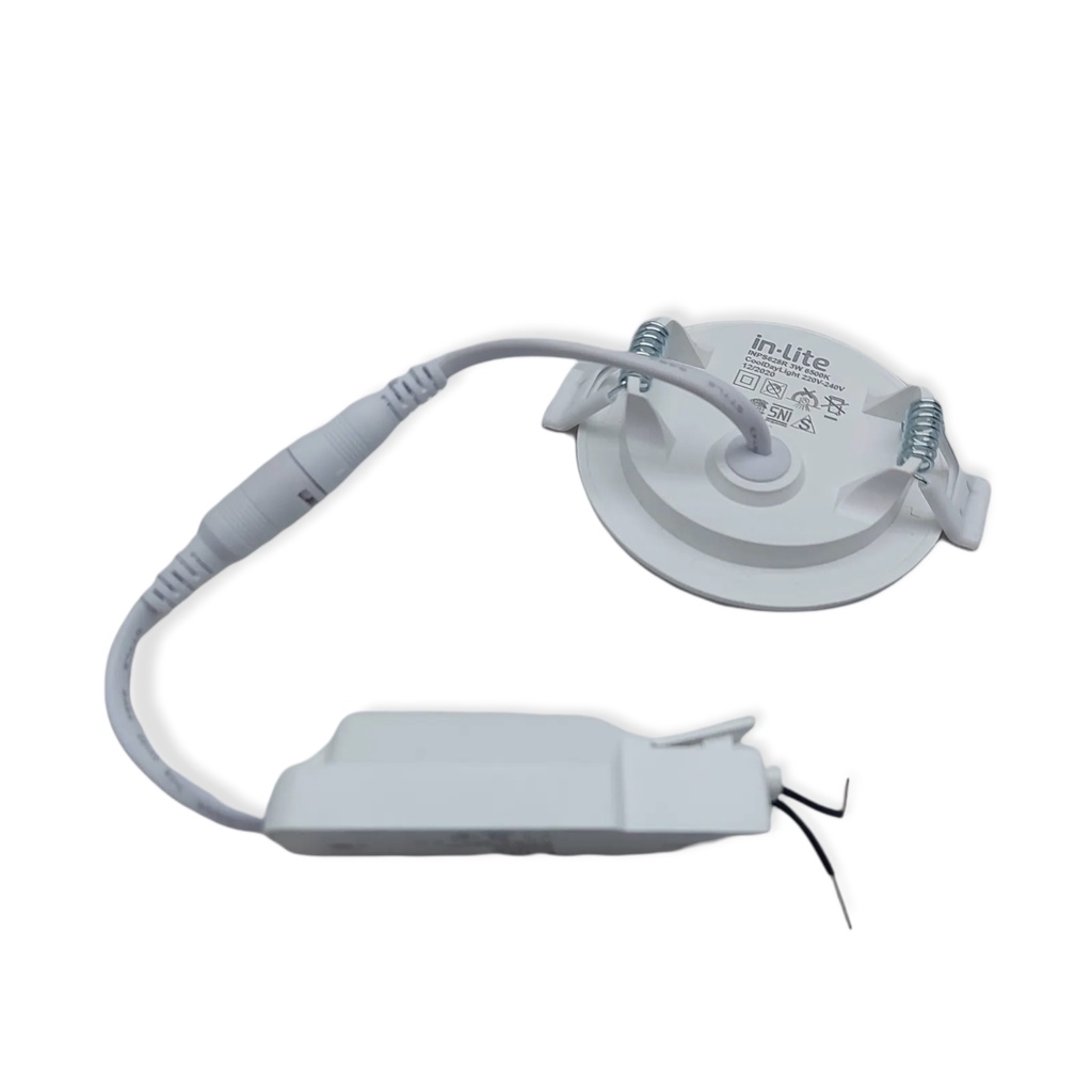 Downlight INLITE IB 3 Watt Bulat / Downlight Panel LED Tanam