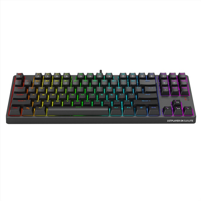 1STPLAYER DK5.0 Lite Black - Gaming Mechanical Keyboard - Blue Switch