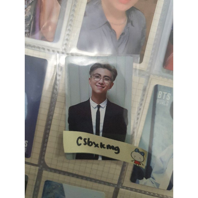 (BOOKED) Photocard Memories 2018 Namjoon