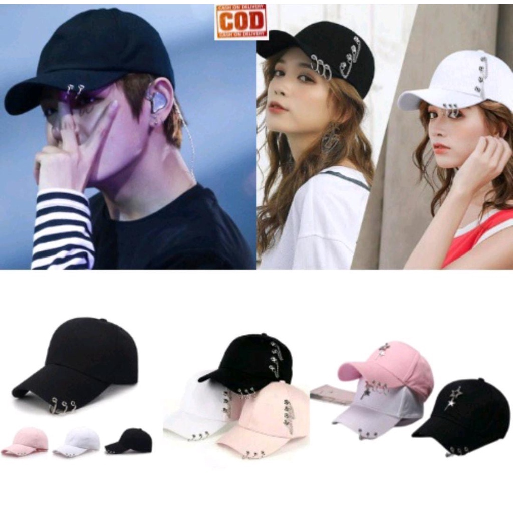 Topi Baseball Rantai Topi Baseball Topi Korea Topi Distro Pria Wanita