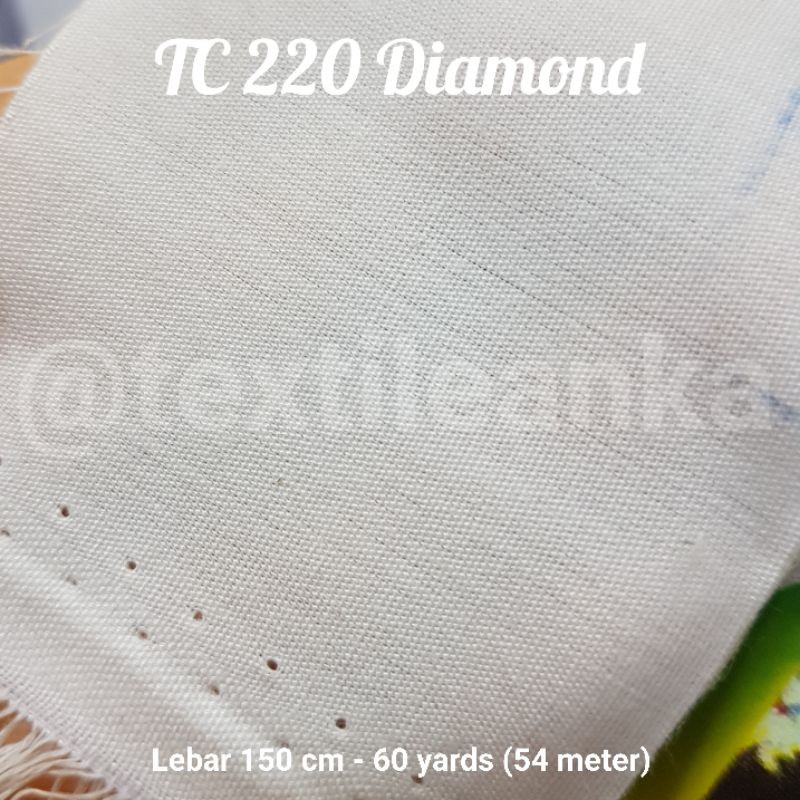 Kain Tc 220 Diamond Tc Diamond Putih Tetoron Cotton Putih 54 Meter Atasan Seragam Sekolah Grosir Shopee Indonesia