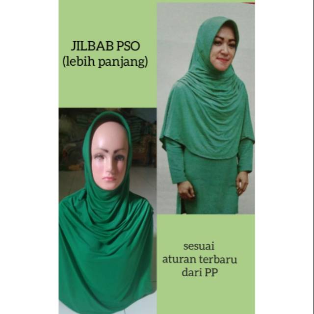 Jilbab PSO syar'i MUPUS