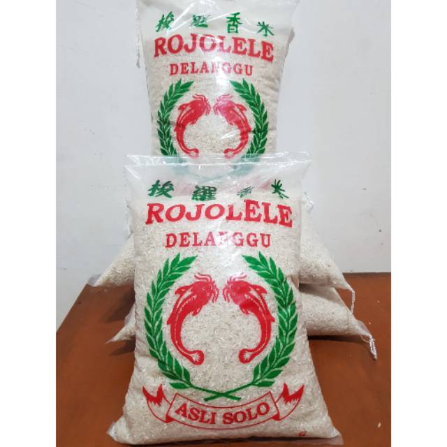 

Beras rojolele 5kg.