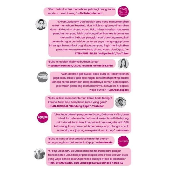 

Buku K Pop Kpop Dictionary Gaul Jilid 2 Cara Terbaik Memahami Psikolog Terbaru