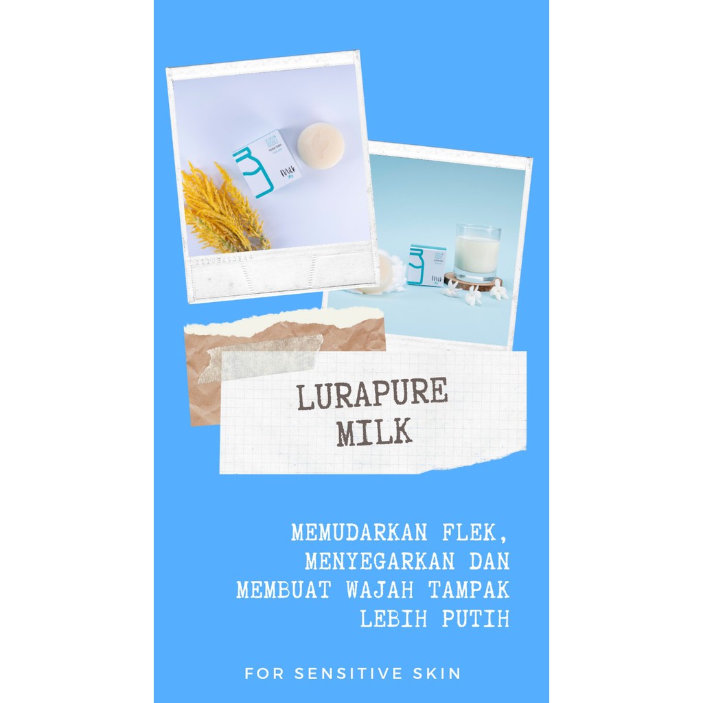 FREE TESTER LURAPURE SABUN HERBAL KECANTIKAN