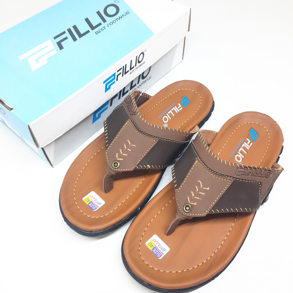 SANDAL CASUAL PRIA ORIGINAL FILLIO HIGH QUALITY KODE JJ8 MURAH