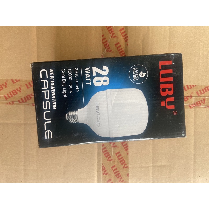 lampu led luby capsule 28watt