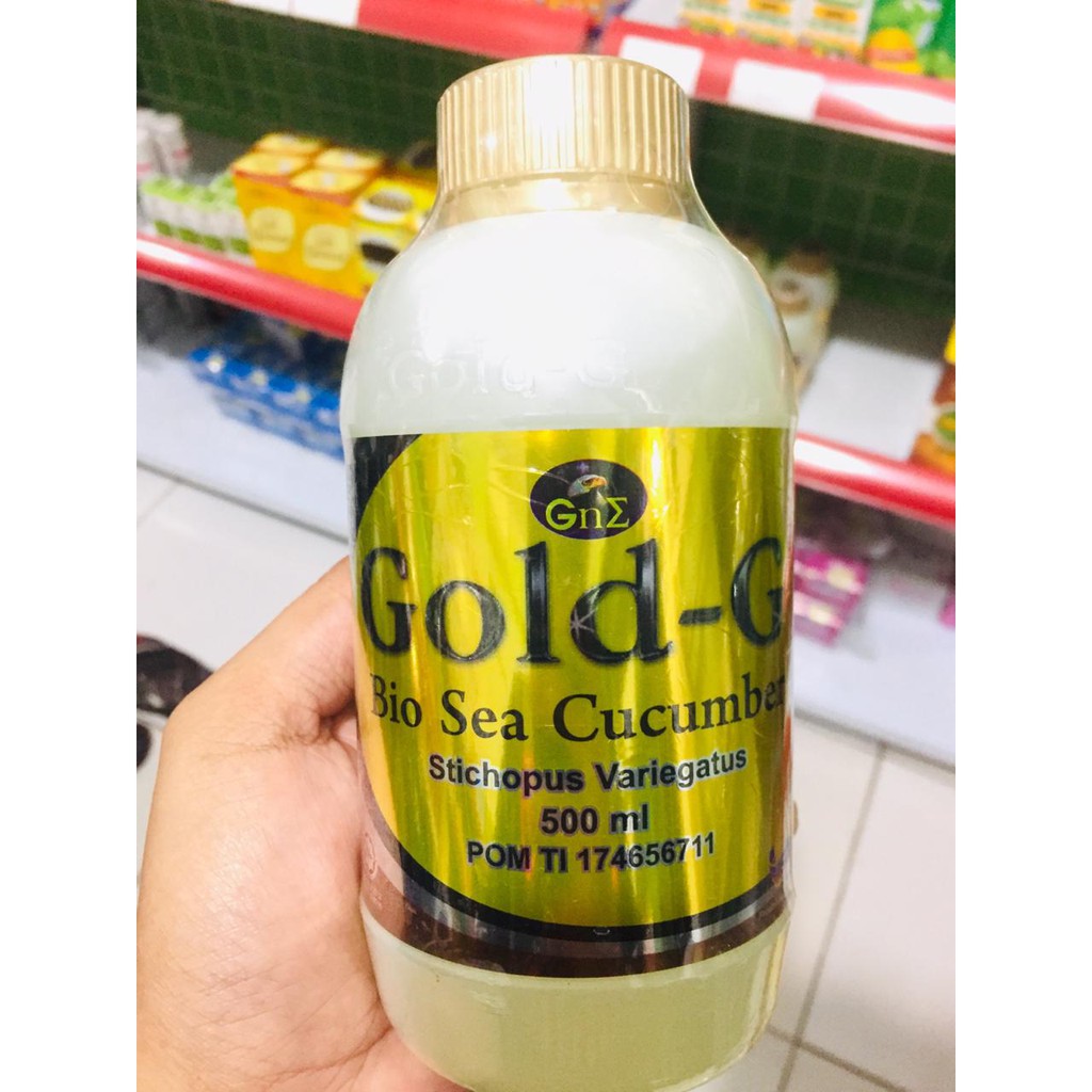 

Jelly Gamat Gold-G Bio Sea Cucumber 500gram