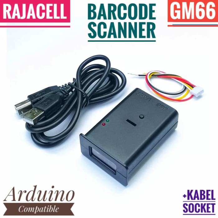 Jual USB Serial Barcode Scanner TTL Bar code Reader for Arduino | Shopee Indonesia