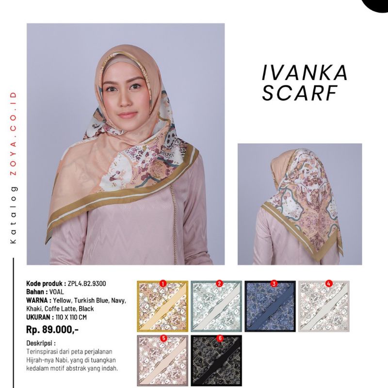 Zoya ivanka scarf