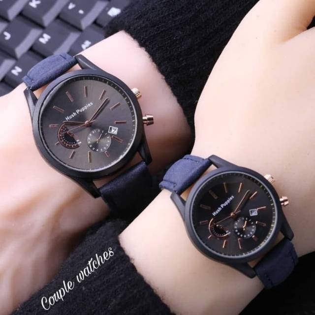 Jam tangan couple hush puppies
