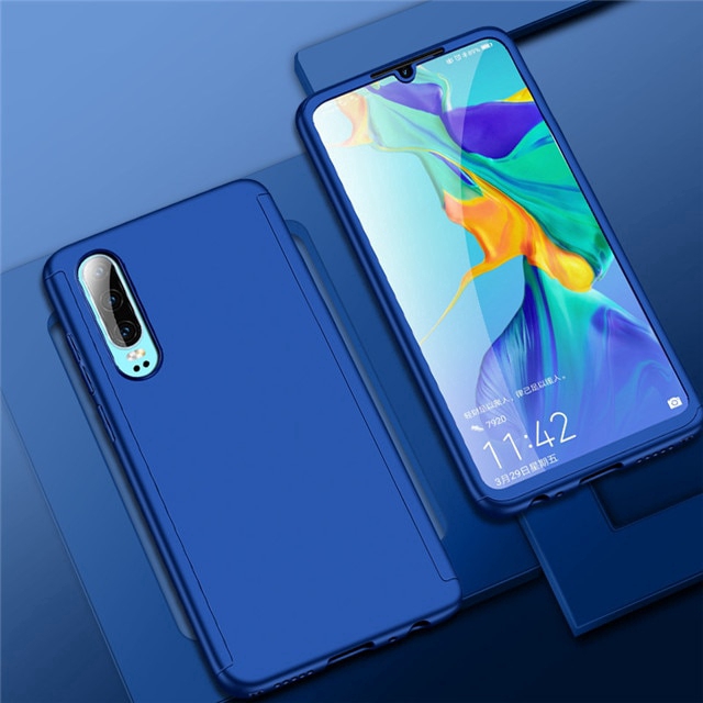 Casing Hard Case Frame Perlindungan Penuh dengan Tempered Glass untuk Samsung Galaxy A51 A71 A10 A20